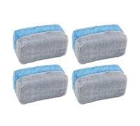 Spugna per cera per auto, spugna in microfibra per lavaggio auto, applicatori in microfibra, spugna per auto, 4 pezzi per ceretta auto, per cere, rivestimenti, sigillanti, balsami