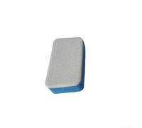 Spugna per dettagli progettata con nucleo in EVA e strato esterno in feltro di lana per supportare le funzioni di ceratura, sigillatura e pulizia del vetro (feltro di lana 8 x 4 x 2 cm)