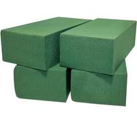 Spugna per Fiori Fresch 19*4CM 2 Pcs, Schiuma Blocco Floreale,Floral Foam per Composizioni Floreali con Griglia,per Arte Floreale,Fiorista, Bouquet di Fiori per Matrimonio, Natale E Compleanni