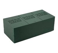 Spugna per fiori Oasis, dimensioni 23x11x8 cm, colore verde, 1 pezzo