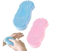 Spugna per il bagnetto del bambino, spugna a d'ape per il bagno | Spazzola esfoliante morbida per la pelle del corpo delle donne da viaggio vasca da bagno doccia vasca da bagno
