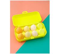 Spugna Per Il Trucco 8pcs Beauty uovo Set Zucca Goccia Acqua Drop Trucco Puff Puff Set Colorato Cuscino Colorato Sponga Cosmano Spazzo d'uovo Utensile Bagnato e asciutto Spugna Per Togliere Il Trucco(