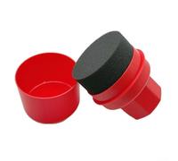 Spugna per la ceretta dei pneumatici dell'auto, cuscinetto ad alta densità per lucidatura e medicazione delle ruote, applicatore in schiuma morbida con impugnatura ergonomica, strumento di pulizia