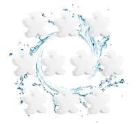 Spugna Per La Schiuma Della Piscina, Filtro Per La Pulizia Del Bagno Da 10 Pezzi | Assorbitore Di Olio In Spugna Per Piscina Facile Da Applicare | Giardino E Spazi Esterni Per Bagno Cucina Casa Patio