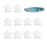 Spugna Per La Schiuma Della Piscina - Scrubber Per La Pulizia Del Nuoto Da 10 Pezzi | Schiuma Assorbente Per Olio | Prato Giardino Patio Terra All'aperto Spa Casa Bagno Cucina Linea D'acqua Rimozione