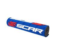 SPUGNA PER MANUBRIO SCAR RACING COLORE BLU CON LOGO SCAR