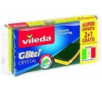6x Vileda Spugna Glitzi Crystal 2+1