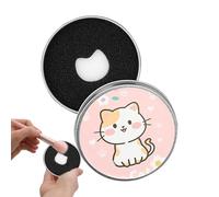 Spugna per pulire i pennelli da trucco, Detergente per pennelli da trucco a secco,Spugna per la rimozione del colore 'ombretto o del fard - Il tampone detergente per spazzole portatili pulisce efficac