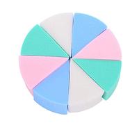 Spugna per trucco per sfumare fondotinta in polvere, crema e polvere, spugnette applicatrici per trucco, 8 pezzi, bella e attraente