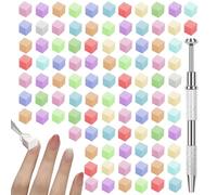 Spugna per unghie - Graw Gripper | Strumento per | Penna Sponges Art | angolo Sponge per | Pubblicità professionali spugne | Penna morbida con penna a 4 griglie e forniture per accessori