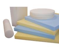 Spugna sagomata gommapiuma Poliuretano 25 kg/mc da 60 a 90 cm vari sagome forme