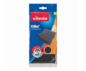 Spugna Vileda Glitzi Power Inox 2 pz Nero