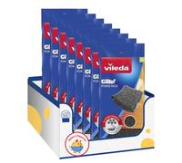 Spugne abrasive per acciaio inox - 2 pezzi kit con Spugna Brandizzata SPESA & RISPARMIO Inclusa - Variazioni 4/8/12 Pezzi (8)