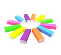 Spugne abrasive, Sabbia. Strumento Spugna Blocco Lima for Unghie Buffer Multicolor 50/100 pz(Neon Green,100 Pcs)
