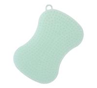 Spugne abrasive - Spugna per piatti con spazzola in silicone a setole morbide, spazzola per la pulizia | Purificatore per casseruola con foro per verdure, frutta, , , padella e padella