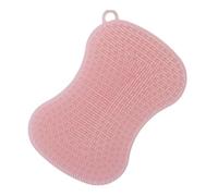 Spugne abrasive - Spugna per piatti con spazzola in silicone a setole morbide, spazzola per la pulizia | Purificatore per casseruola con foro per verdure, frutta, , , padella e padella