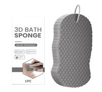 Spugne da bagno per doccia, spugne per donne e uomini, forniture per la pulizia delicata da bagno scrubber luffa, morbida spugna da doccia per il lavaggio del corpo per tutti i tipi di pelle donne