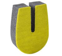 Spugne detergenti double face a forma di U non graffianti | Spugne Stoviglie Cucina Per Ristorante Caffetteria Stoviglie di Alta Qualità in Ceramica Smaltata Pentole
