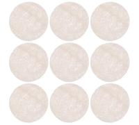 Spugne esfolianti per il viso naturali di Lufa 18 pezzi 6 x 6 cm Dischi esfolianti per donna e uomo, del corpo e del viso, per doccia e pulizia quotidiana