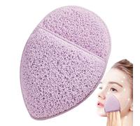 Spugne facciali per pulizia - Spugs del viso esfoliante di tipo guanto, scrubber per la pelle addensato ultra -morbido | Sponge di pulizia dei pori profondi, delicata rodamento del trucco, spugna di l