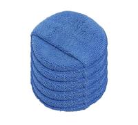 Spugne For Lucidatura E Ceratura Auto, 5 Pollici, 125 Mm, In Microfibra, Rotonde, For Moto, Applicatori Di Cera, Spugne In Schiuma Lucidante, Strumenti For La Pulizia(Blue 5Pcs)