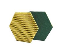 Spugne in Fibra 96Hex Scotch-Brite 3M - 7100206773 (Giallo e Verde Conf. 15)