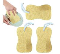 Spugne Naturali - Spugne Naturali Che Lavano | Spugna Del Di Pulizia Della Cucina | Scourer Senza Plastica | Sponge Da Cucina A Base Vegetale | Naturale Durevole Con Cuscinetti Non Scrat