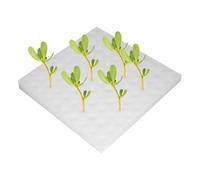 Spugne per Aerogarden | Spugne idroponiche per piantagione, strumento di piantagione con germinazione e stimolatore delle radici per giardinaggio balcone urbano interno esterno uso educativo