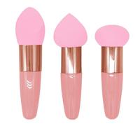 Spugne Per Il Trucco- 29g Spugne Cosmetiche Di Belle | 3 Spugne Morbide Per Il Trucco Per La Base Con Manici | Strumento Cosmetico Di Viaggio Portatile, Spugne Per Il Trucco Per La Base Corretta