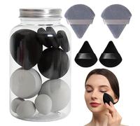 Spugne per il trucco piccole - Beauty Sponges Blender | Spugna per il trucco | Set di 14 spugne per il trucco in polvere cosmetica per fondotinta, spugna per cipria, spugna di bellezza