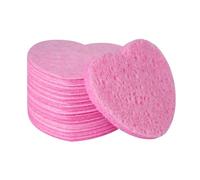Spugne per il viso a forma di cuore, spugne per viso a forma di cuore, spugne per maschera esfoliante | Spugna struccante per il viso 50 pezzi