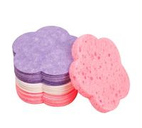 Spugne per il viso per lavare il viso, spugne detergenti per il trucco, delicate sulla pelle, morbide spugne per la pulizia del viso a forma di fiore per la vita quotidiana