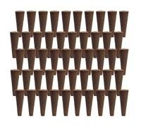 Spugne per la Crescita | di Ricambio a Cono,50 Pezzi Di Dischi Starter Per Piante Da Interno,per Propagazione Germinazione Coltivazione Interno Esterno Giardino Cortile Fattoria