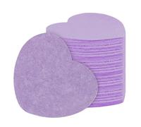 Spugne per la pulizia del viso, forma di cuore, spugne cosmetiche naturali per spa, spugna per scrub viso per la pulizia del viso, maschera esfoliante, rimozione del trucco
