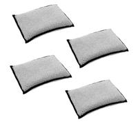 Spugne per Pulizia Auto Tampone Microfibra Pelle Lavabile Riutilizzabile Panno Pulizia Interni Auto Cere Detergenti Vernici