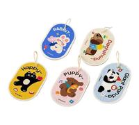 Spugne per stoviglie da cucina | Strumento non abbracciante ad assorbimento rapido - Spugne in polpa di legno a motivi di cartone animato, per il bagno, l'auto, la casa, il, padella per