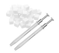 Spugne per Unghie 200 Pezzi in Acciaio Inox per Nail Art