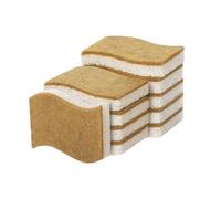 Spugne scrub for piante e spugna al cocco for piatti, accessori da cucina(TypeA 9pcs)