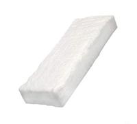 Spugnetta in fibra ceramica 30x10x3 cm per camini a bioetanolo camera di combustione materiale CMS resistente al calore prolunga tempo di combustione della fiamma