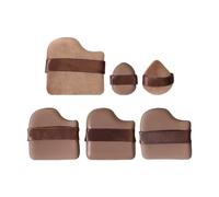 Spugnetta Per Cipria | Spugne Da Trucco Per Sfumare - 6 Pezzi Morbidi Strumenti Di Bellezza Riutilizzabili Per Ragazze Contouring Fondotinta Fusione Casa Viaggio