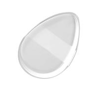 Spugnetta triangolare per cipria, triangolare, con cinturino, trasparente, spugna asciutta e bagnata, strumenti riutilizzabili per correttore, fard, donne, ragazze e altri