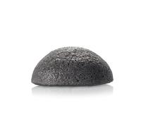 Spugnetta Viso Esfoliante Konjac con Cenere Attiva di Bambù - Aiuta a Pulire i Pori, a Rimuovere i Punti neri e ad Assorbire il Grasso in Eccesso - Ideale per Pelli Grasse E Acneiche - USU Cosmetics