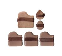 Spugnette Trucco - Spugnetta Per Cipria Fissaggio - 6 Pezzi Riutilizzabili Morbidi Strumenti Di Bellezza Per Contour Viaggio Sfumare Donne