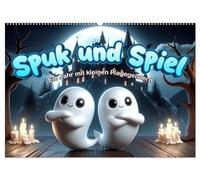 Spuk und Spiel: Ein Jahr mit kleinen Plagegeistern (Wandkalender 2026 DIN A2 quer), CALVENDO Monatskalender: Geister, Spaß und Abenteuer