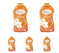 Spuma di Sciampagna Ammorbidente Concentrato Soffio d'Oriente 65 Lav. 1300ml (Confezione da 5)
