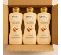 Spuma di Sciampagna Bagnoschiuma Latte di Mandorla 650ml - Confezione da 3 o 6 Pezzi - Bagno Doccia Cremoso Idratante e Nutriente per Pelle Morbida e Profumata (3)