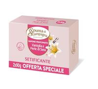 Spuma di Sciampagna Sapone Profumato Rosa&Vaniglia 90grx2