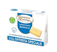 Spuma di Sciampagna Saponetta Naturale Marsiglia 2 Pezzi - 125 Gr