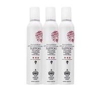 Spuma per capelli professionale tenuta forte 900 ml tecna the spa LMZ support foam red PROMO PACK 3 x 300ml PROMOZIONE SPEDIZIONE GRATUITA