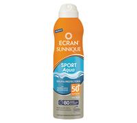 Spuma Solare Protettiva Ecran Ecran Sunnique Sport Aqua Spf 50+ 250 ml